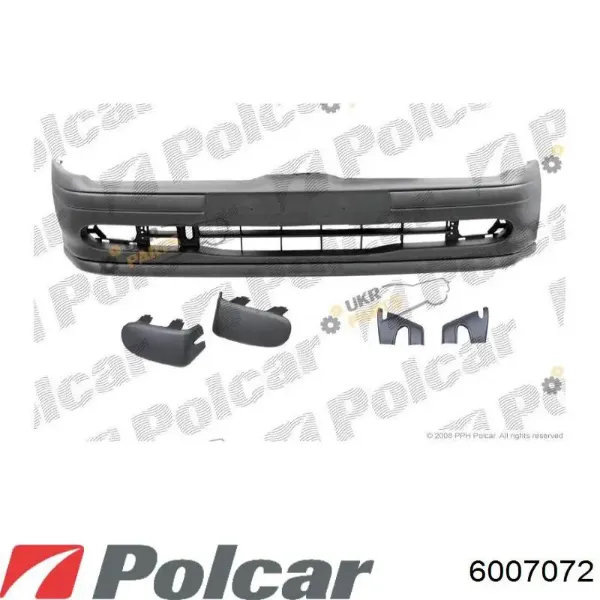 Передний бампер 6007072 Polcar