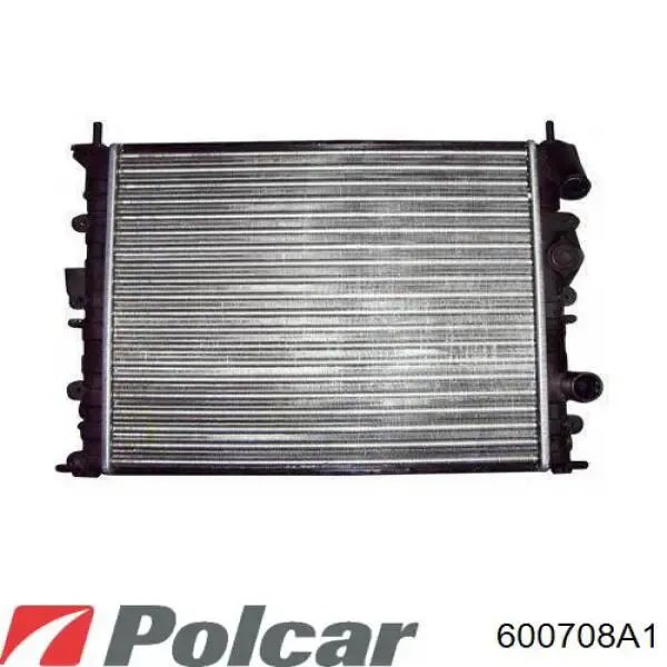 Радиатор 600708A1 Polcar