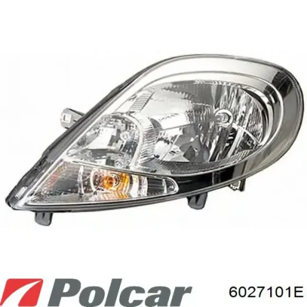 Правая фара 6027101E Polcar