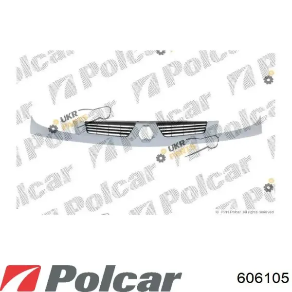 Решетка радиатора 606105 Polcar