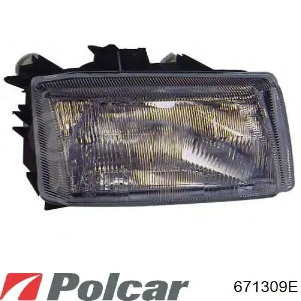 Левая фара FP6607R1E Depo/Loro/Abakus