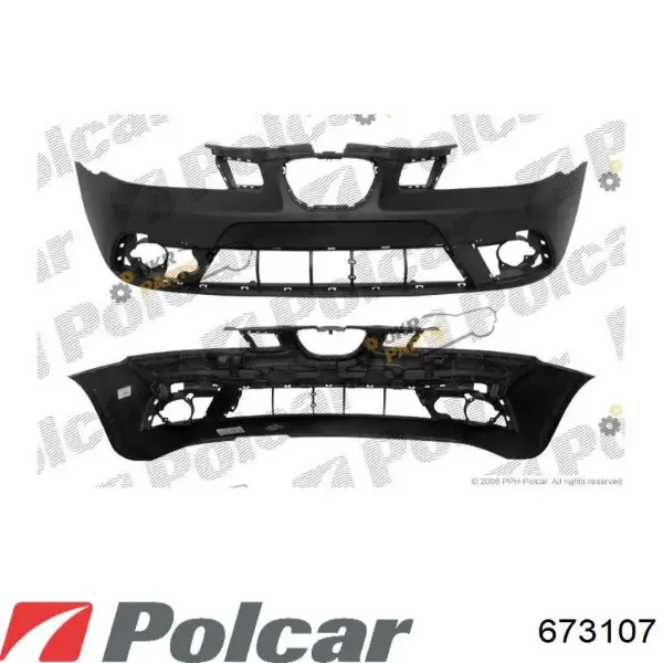 Передний бампер 673107 Polcar
