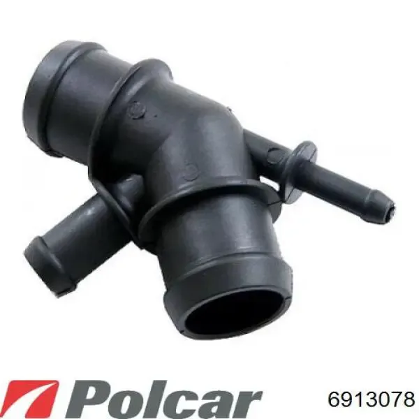 Молдинг бампера переднего правый 6913078 Polcar
