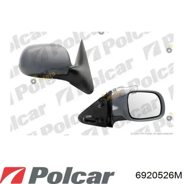 Правое зеркало 6920526M Polcar