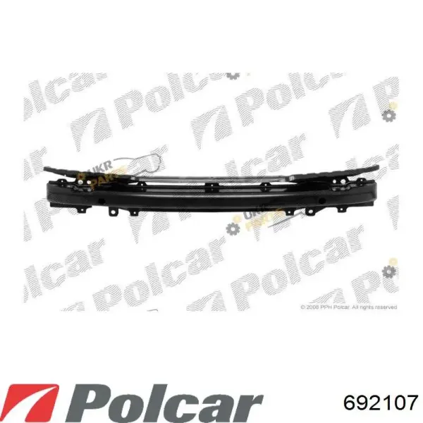 Передний бампер 692107 Polcar