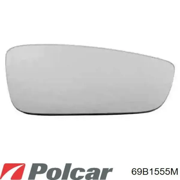 Стекло правого зеркала заднего вида 69B1555M Polcar