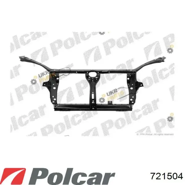 Верхняя рамка радиатора 721504 Polcar