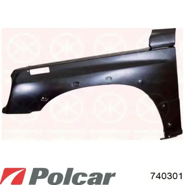 Крыло переднее левое 740301 Polcar