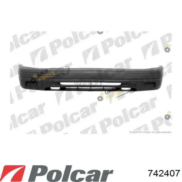 Передний бампер 742407 Polcar