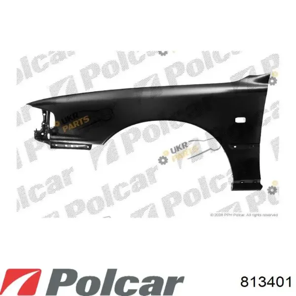 Крыло переднее левое 813401 Polcar