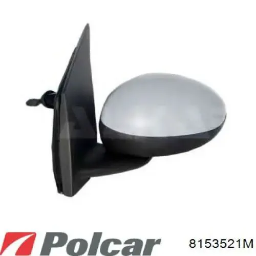 Левое боковое зеркало 8153521M Polcar