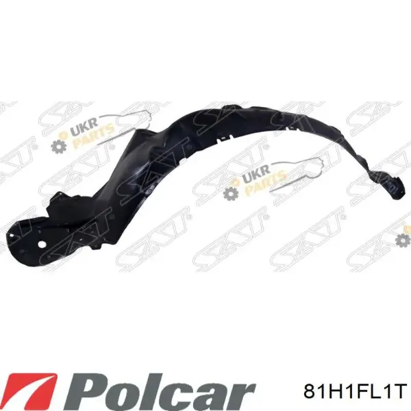 Подкрылок крыла переднего левый Toyota Prius хэтчбек (ZVW30) (2009 - 2016) цена, от 12.91 USD