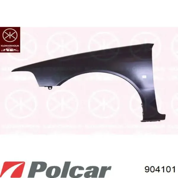 Крыло переднее левое 904101 Polcar