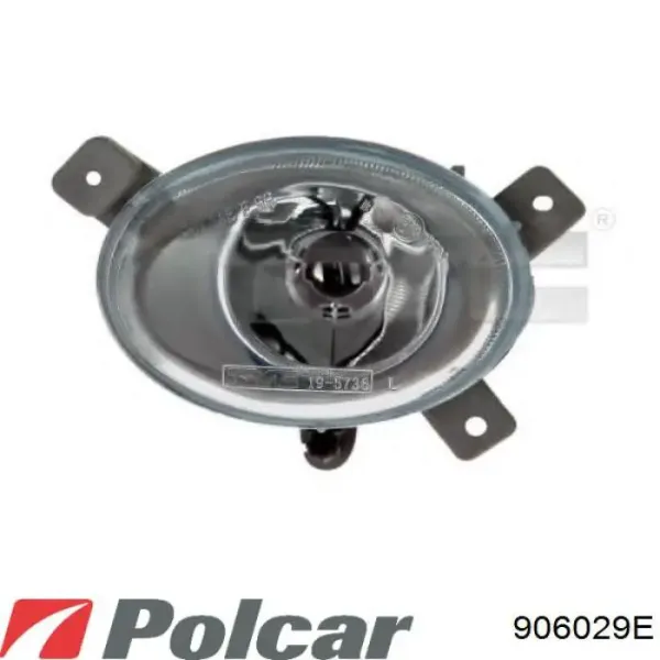 Фара противотуманная левая 906029E Polcar