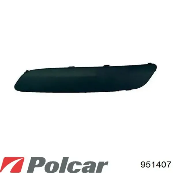 Передний бампер 951407 Polcar