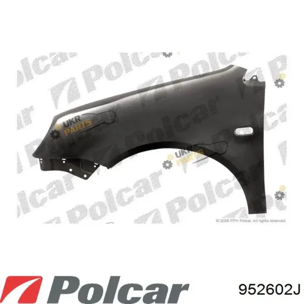 Крыло переднее правое 952602J Polcar