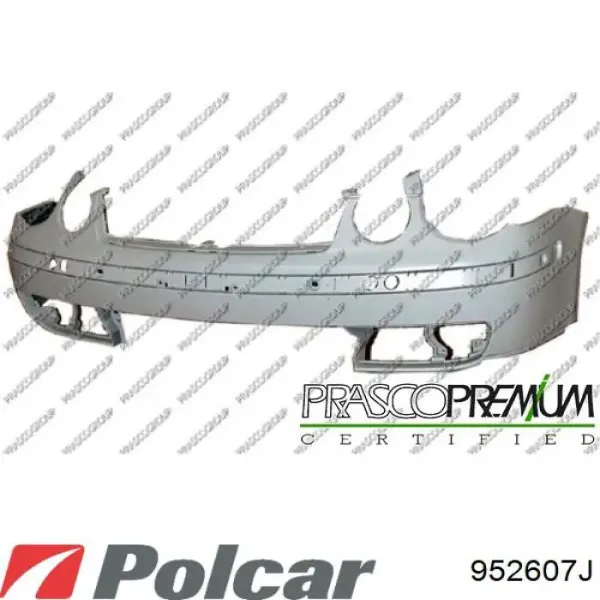 Бампер передний в сборе на Volkswagen Polo IV 9N1
