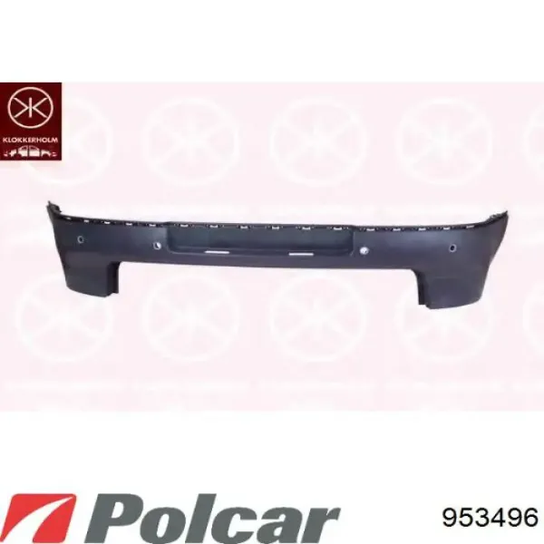 Задний бампер 953496 Polcar