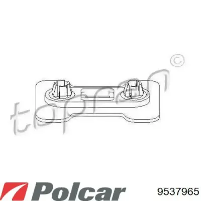 Кронштейн бампера заднего внешний POLCAR 9537965