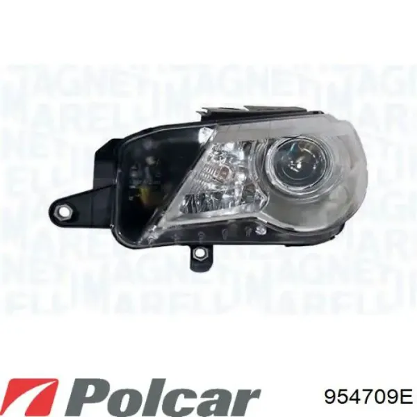 Левая фара 954709E Polcar