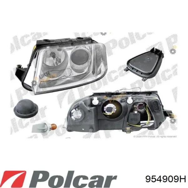 Левая фара 954909H Polcar