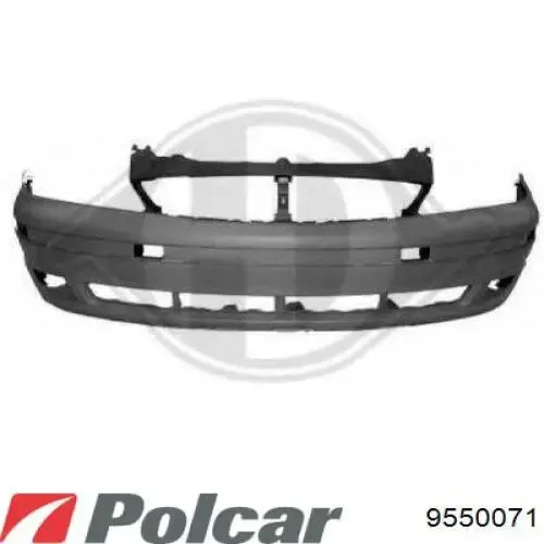 Передний бампер 9550071 Polcar