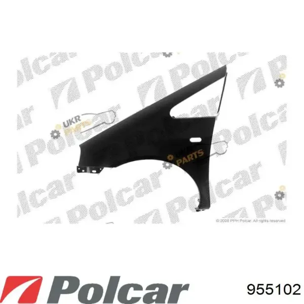 Крыло переднее правое 955102 Polcar
