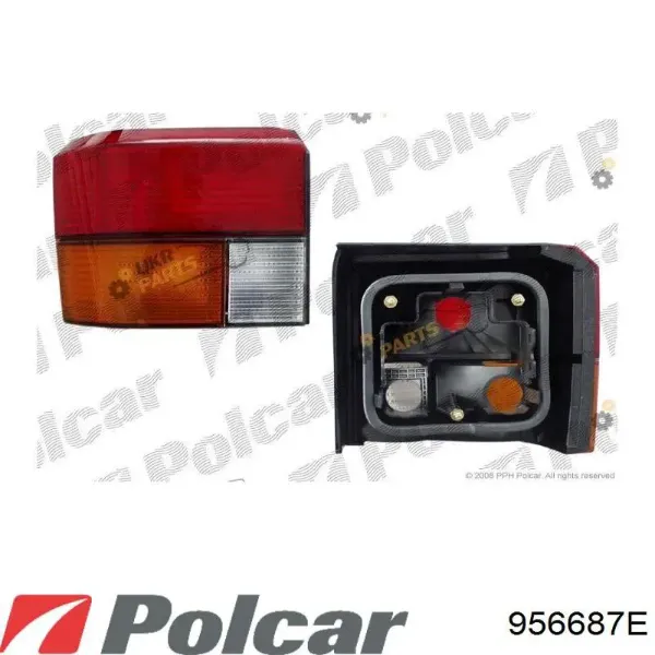 Фонарь задний левый 956687E Polcar