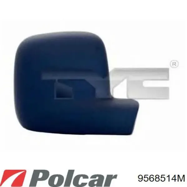 Левое боковое зеркало 9568514M Polcar