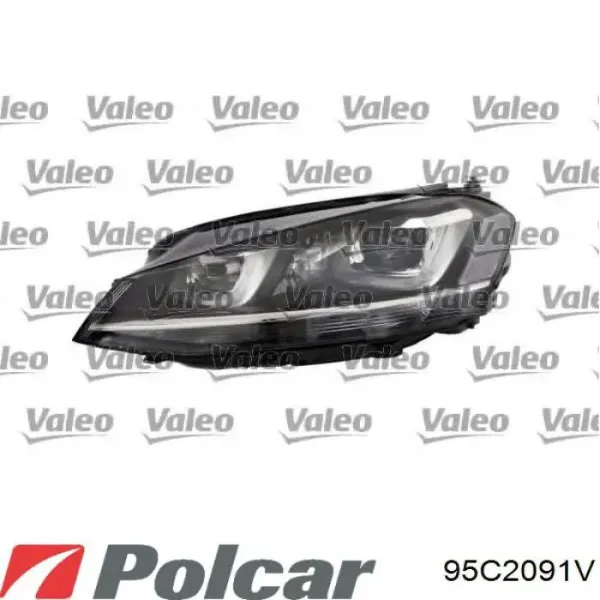 Левая фара ZVG111649L Signeda