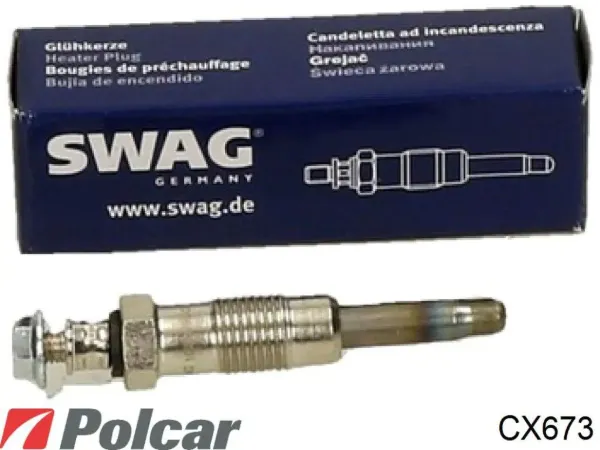 Подшипник ступицы CX673 Polcar