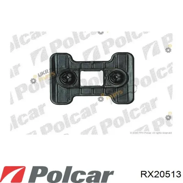 Кронштейн бампера заднего внешний RX20513 Polcar