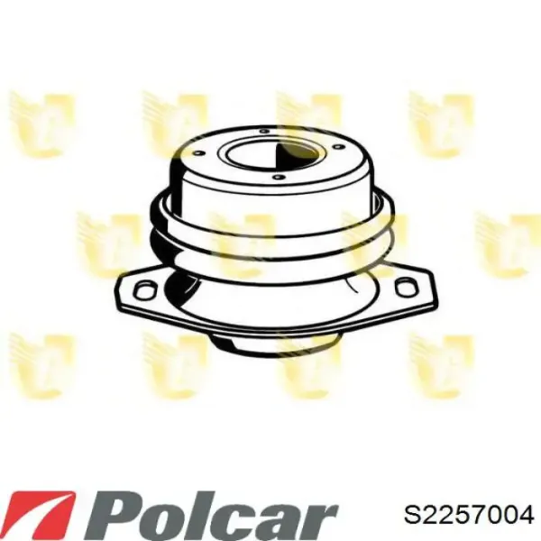 Левая подушка двигателя S2257004 Polcar