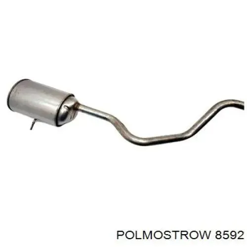 Центральная часть глушителя 8592 Polmostrow