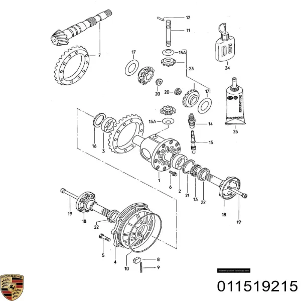  011519215 Porsche