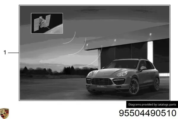  95504490510 Porsche