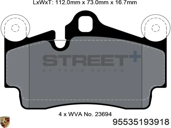  95535193918 Porsche
