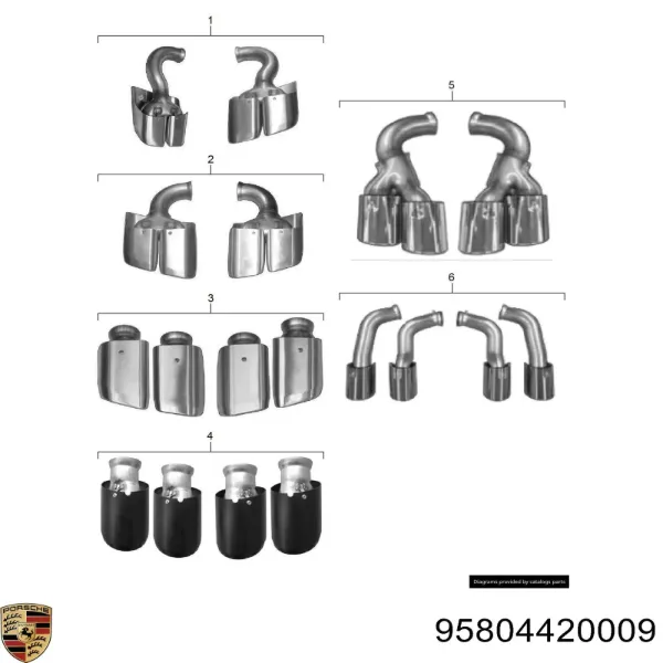  95804420009 Porsche
