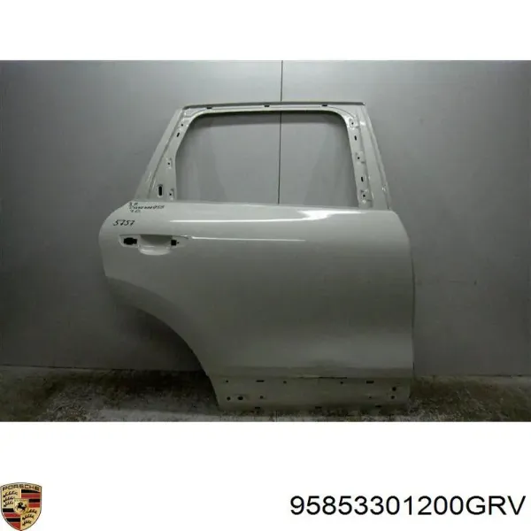  Дверь задняя правая Volkswagen Touareg 2