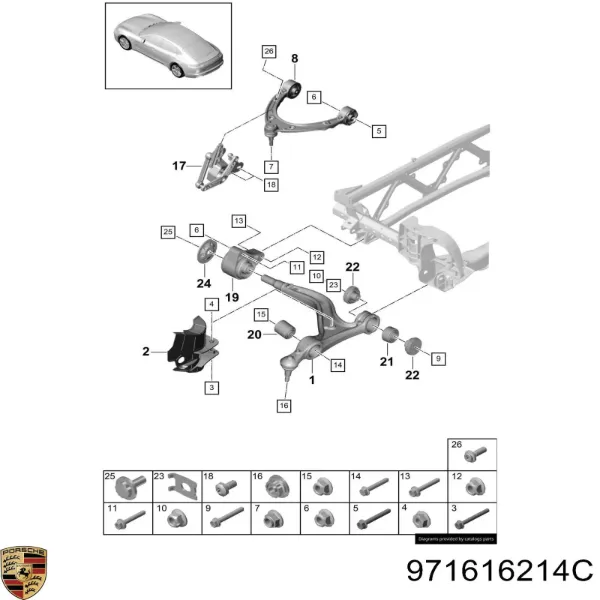 971616214C Porsche