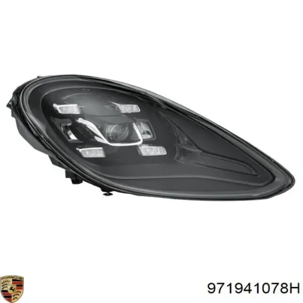 Правая фара 971941078H Porsche