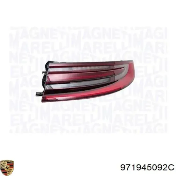Фонарь задний правый внешний 971945092C Porsche