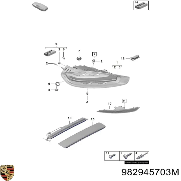  982945703M Porsche