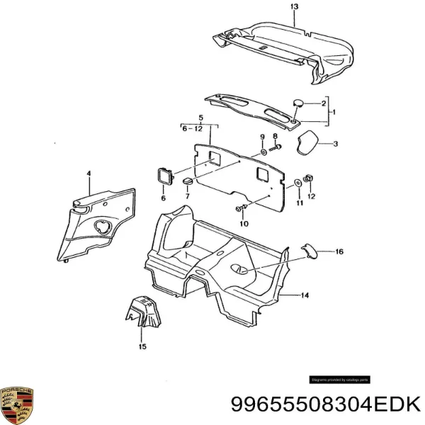  99655508304EDK Porsche