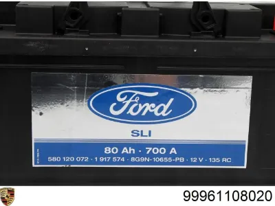 Авто аккумулятор Порше 80 А/ч 12 В (99961108020)