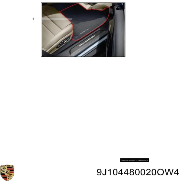 9J104480020OW4 Porsche