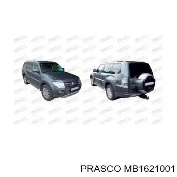 Купить Передний бампер Митсубиси Паджеро IV LONG V90
