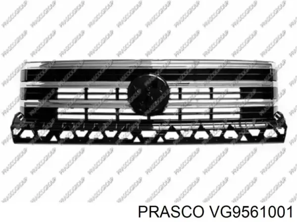 Передний бампер PVG04301BA Signeda