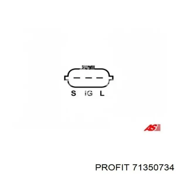 Реле генератора 71350734 Profit