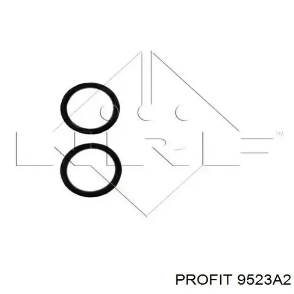 Радиатор 9523A2 Profit